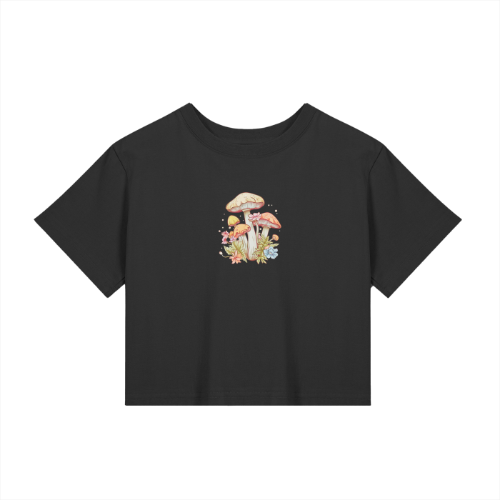 mushroom baby tee