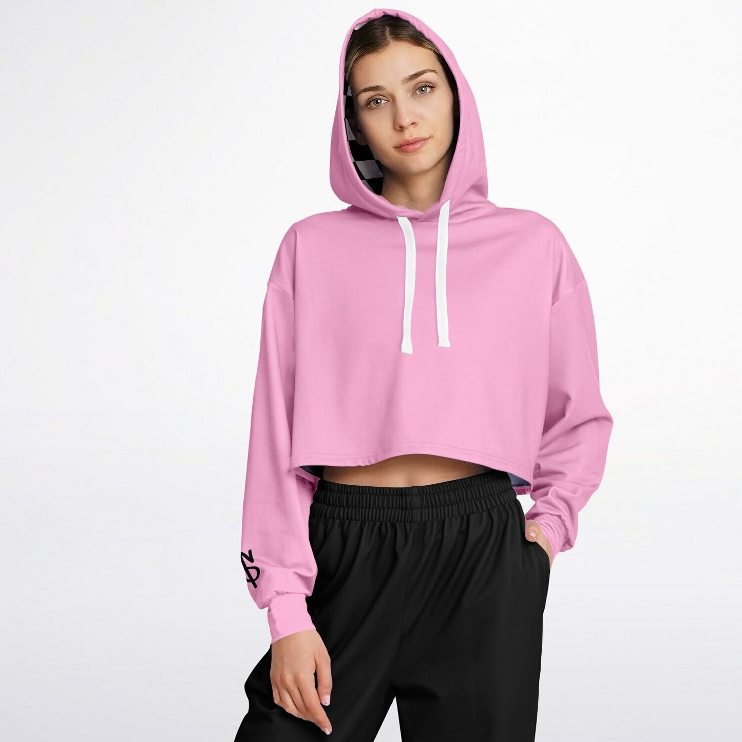 pink moda mami graffiti dance hoodie (part of set)