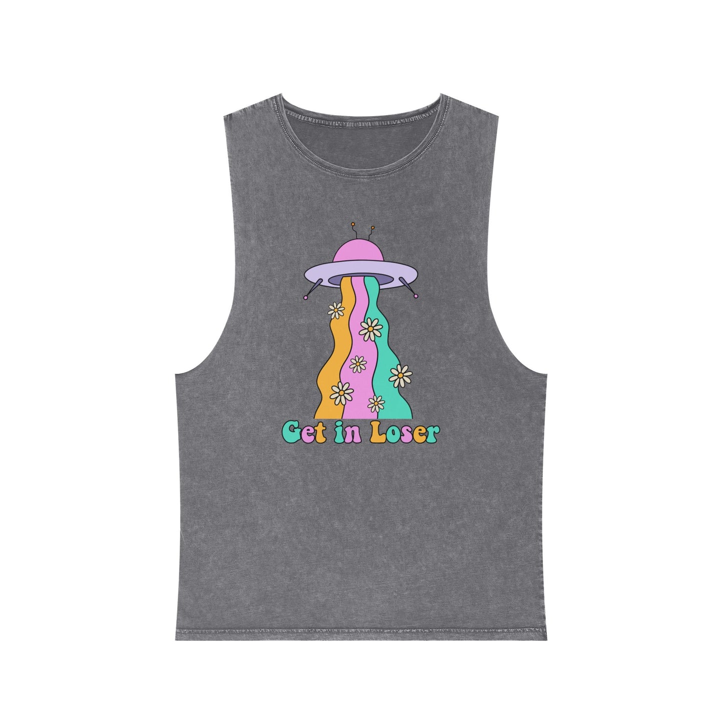 get in ufo stonewash tank