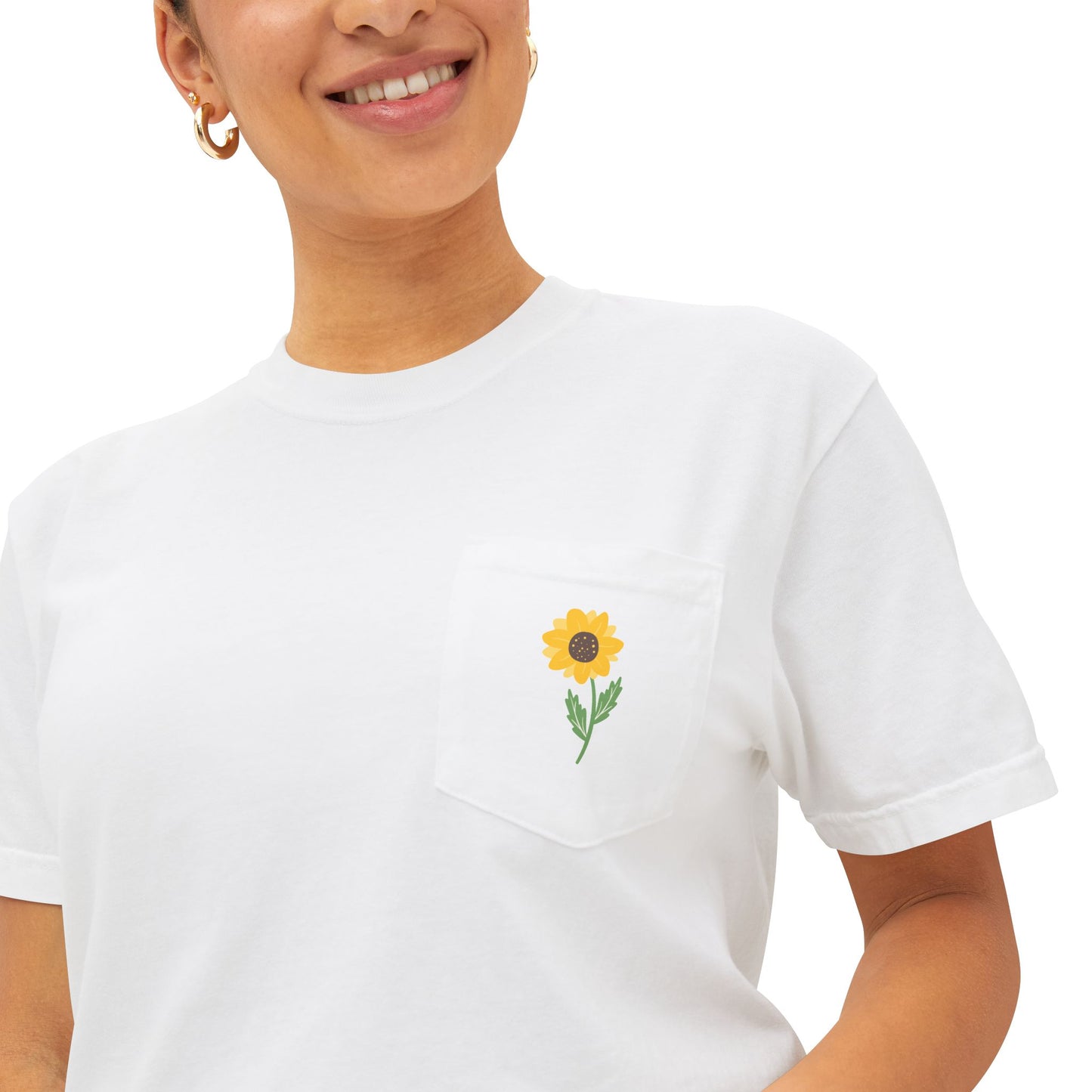 sunflower pocket tee