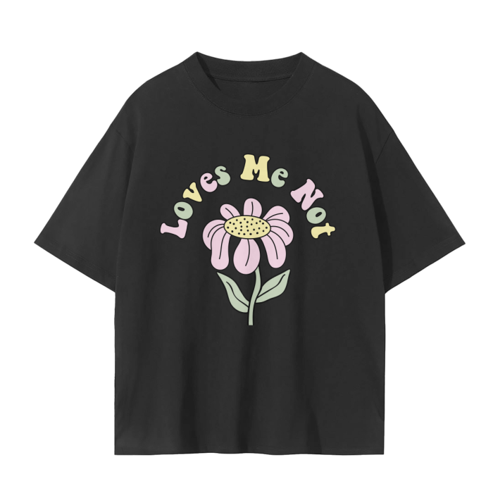 loves me not oversized t-shirt