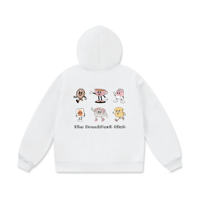 the breakfast club oversized fleece hoodie