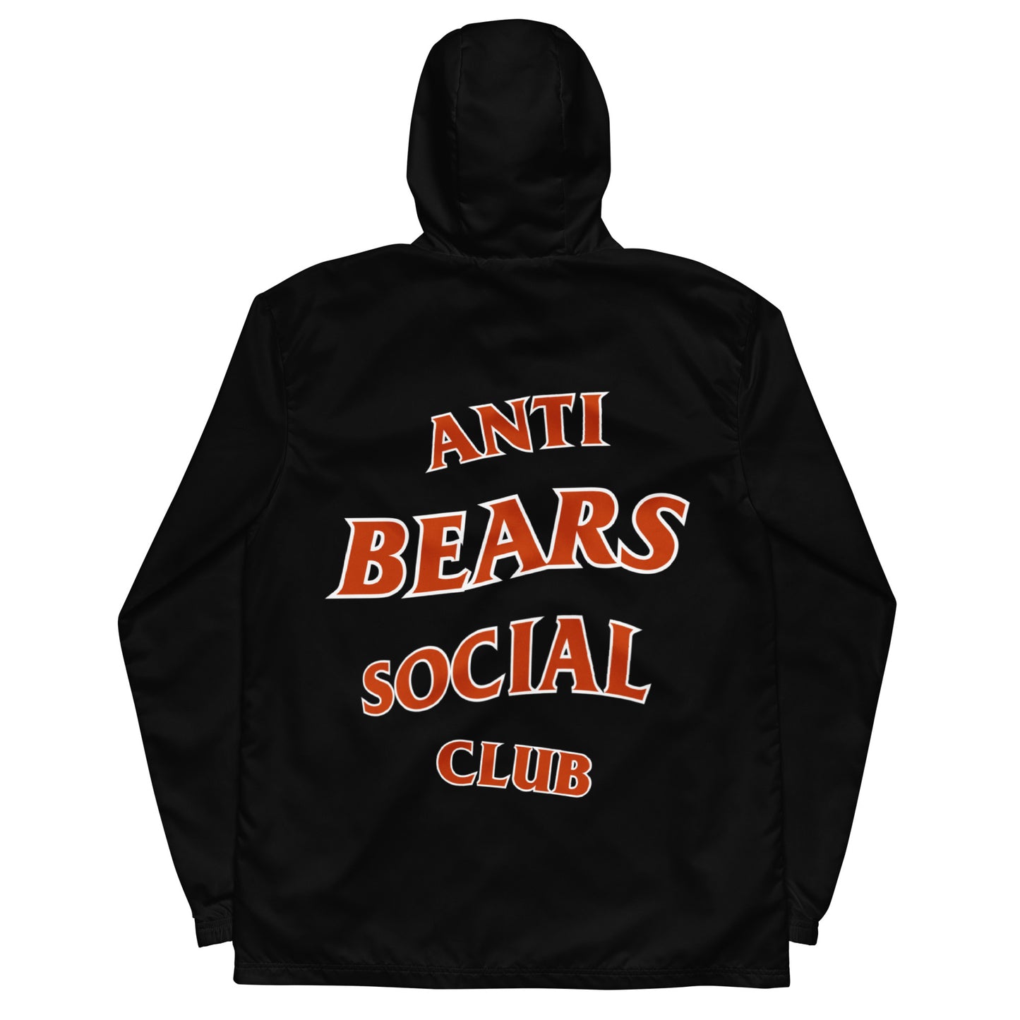 anti bears men’s windbreaker