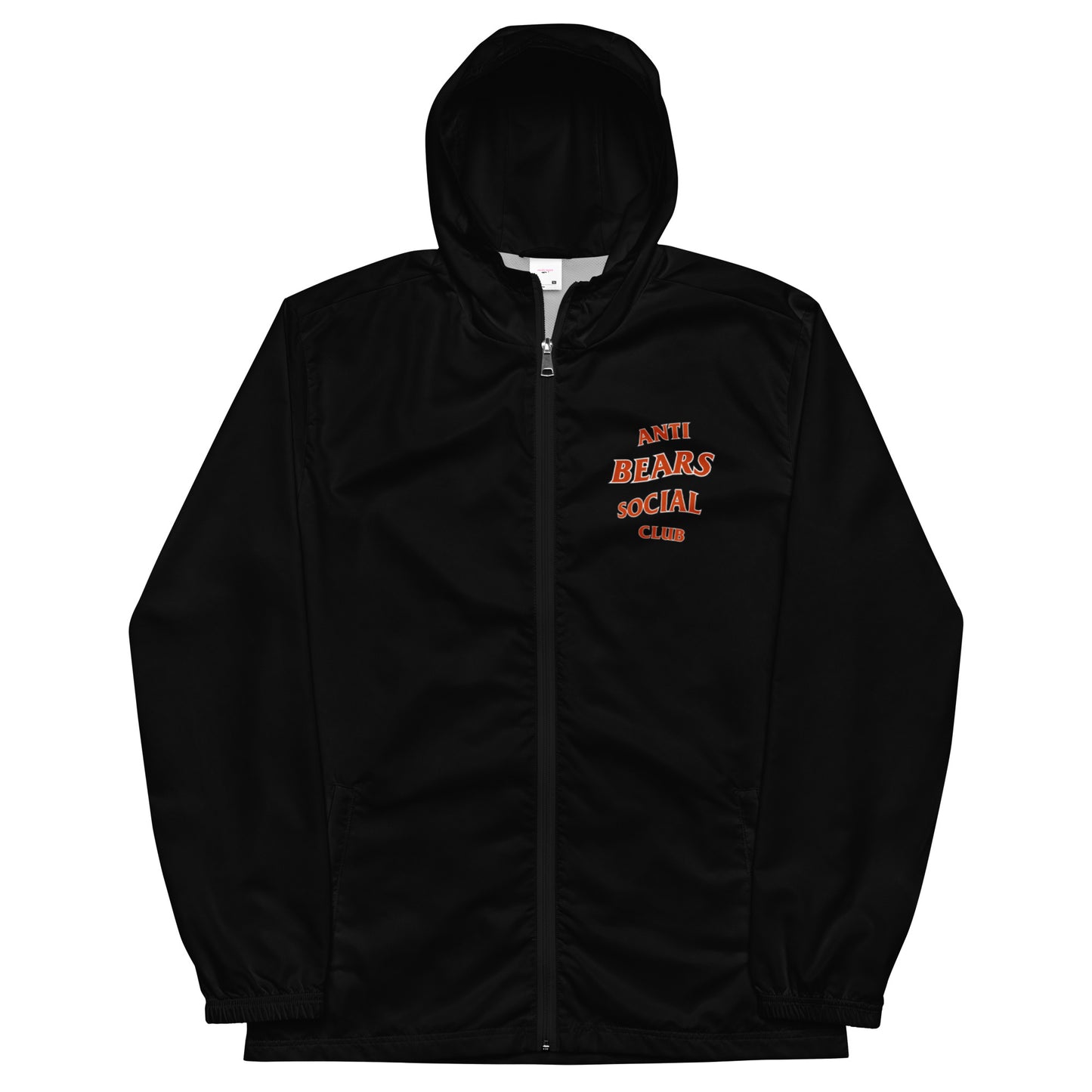 anti bears men’s windbreaker