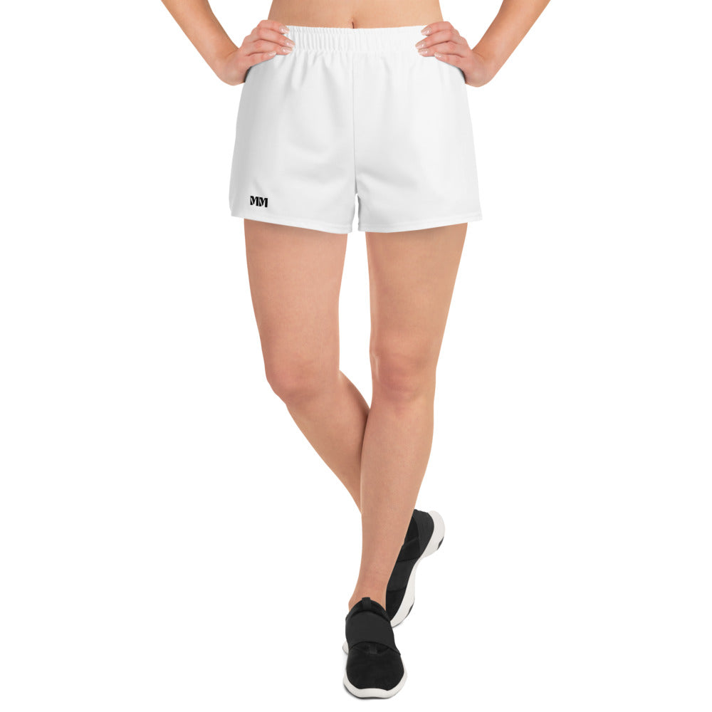 mm logo athletic short shorts