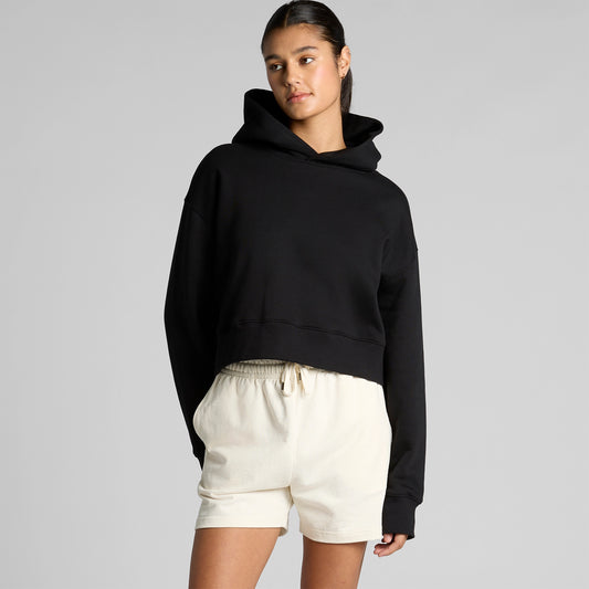 women's relaxed cropped hoodie