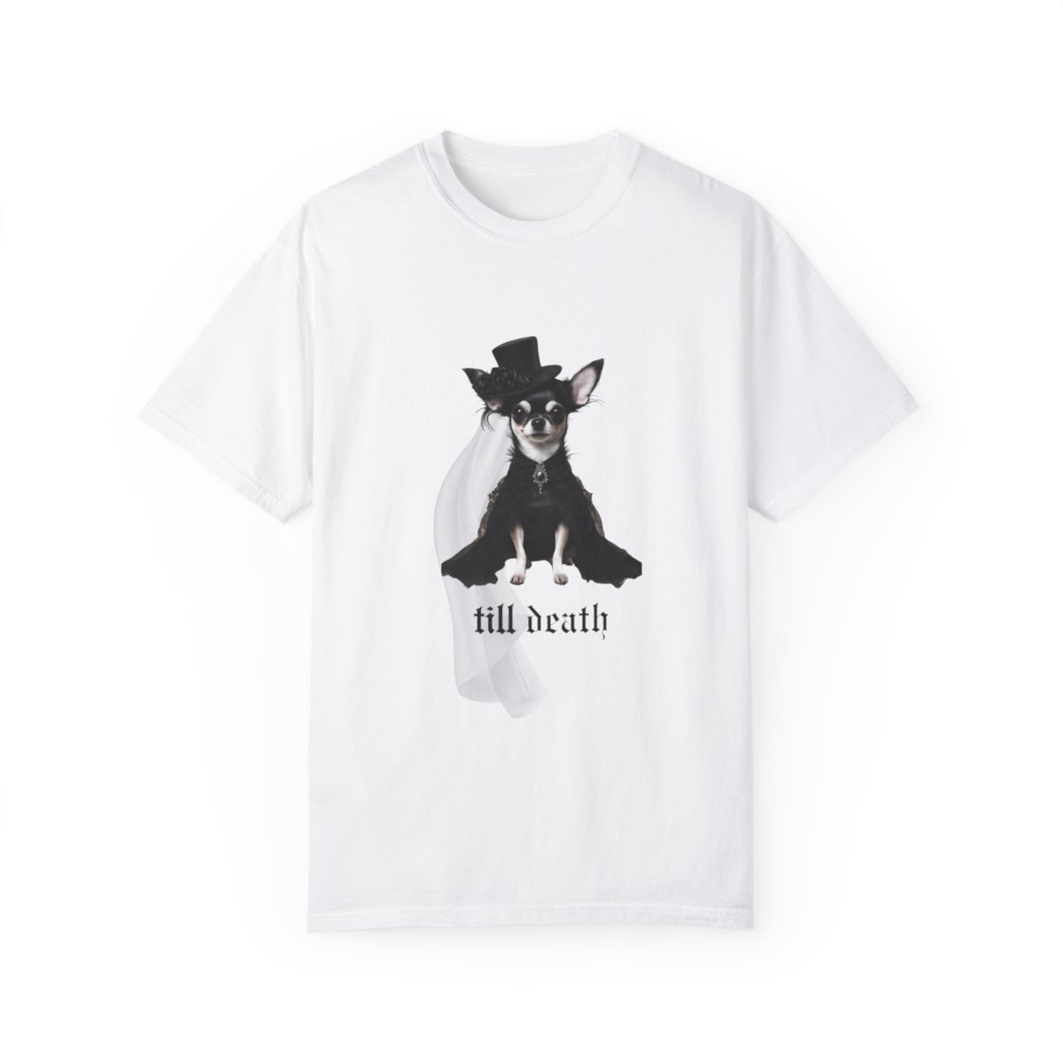 'TILL DEATH CHIHUAHUA TEE-60658933762508460891