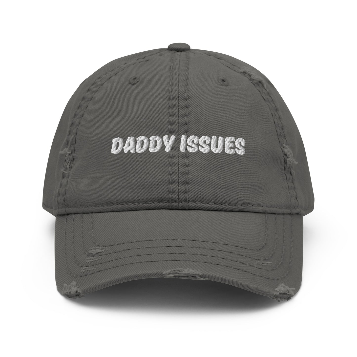 daddy issues distressed dad hat