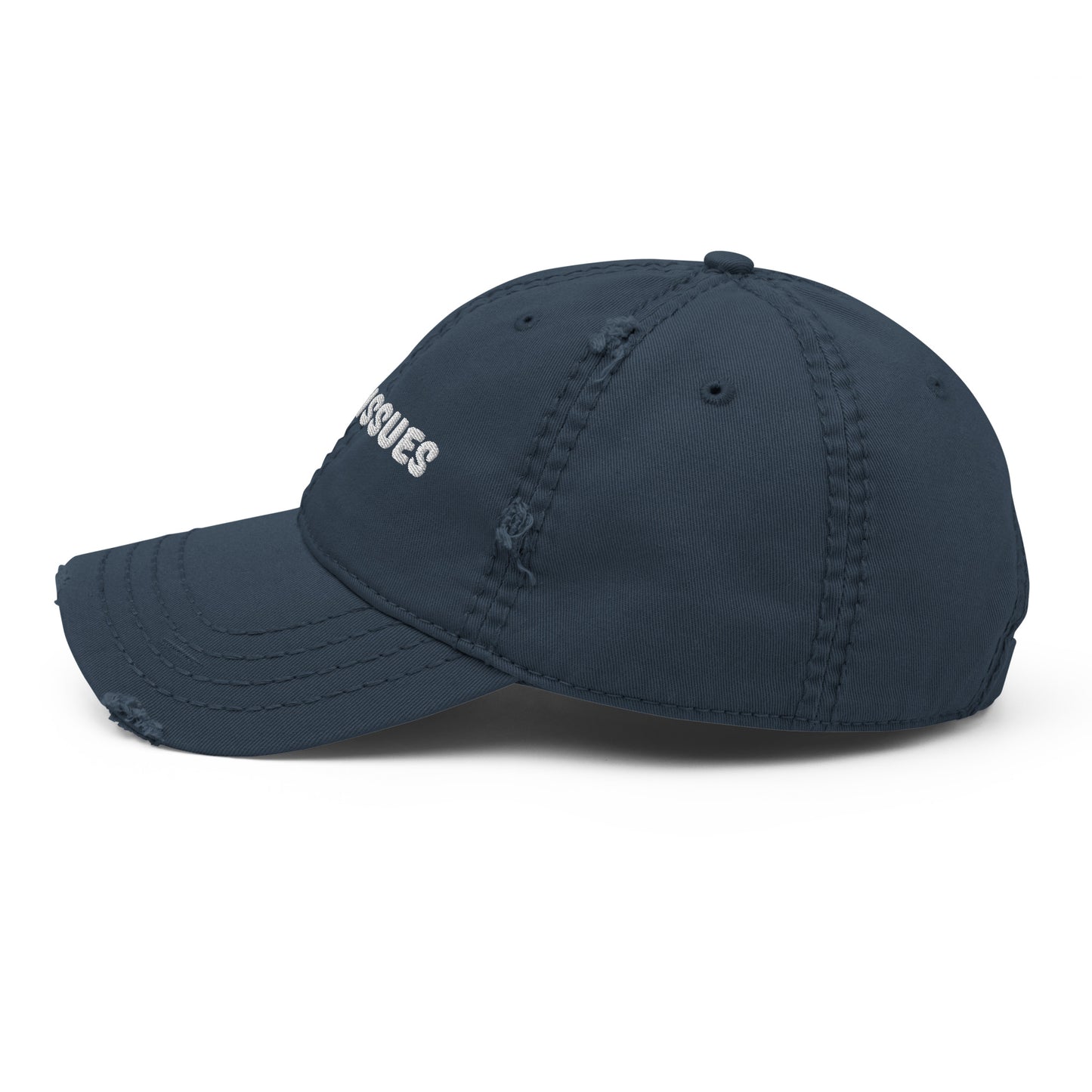 daddy issues distressed dad hat