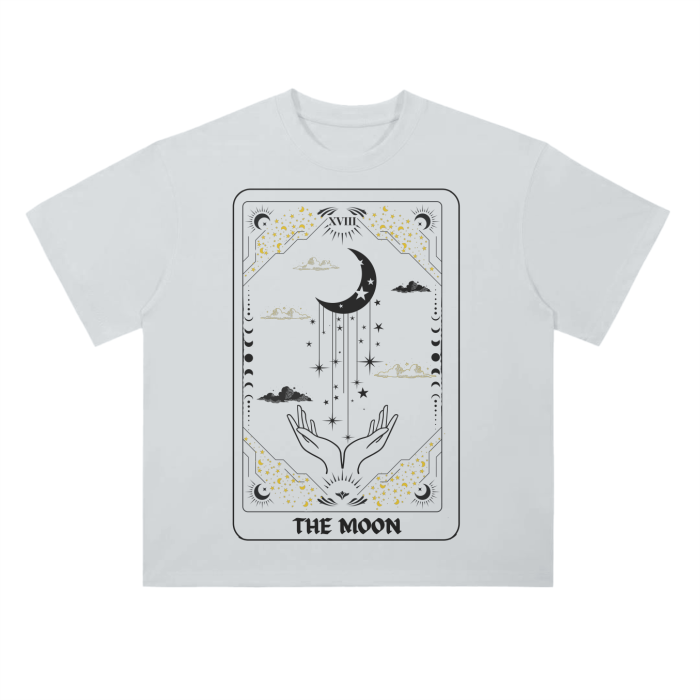 the moon tarot card tee