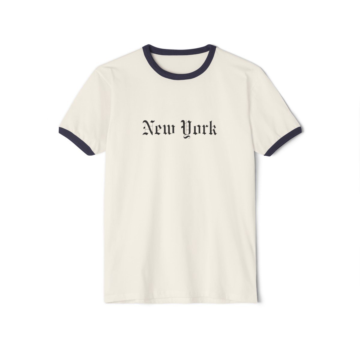 NEW YORK / LOCALS ONLY COTTON RINGER TEE-10679608042253181260