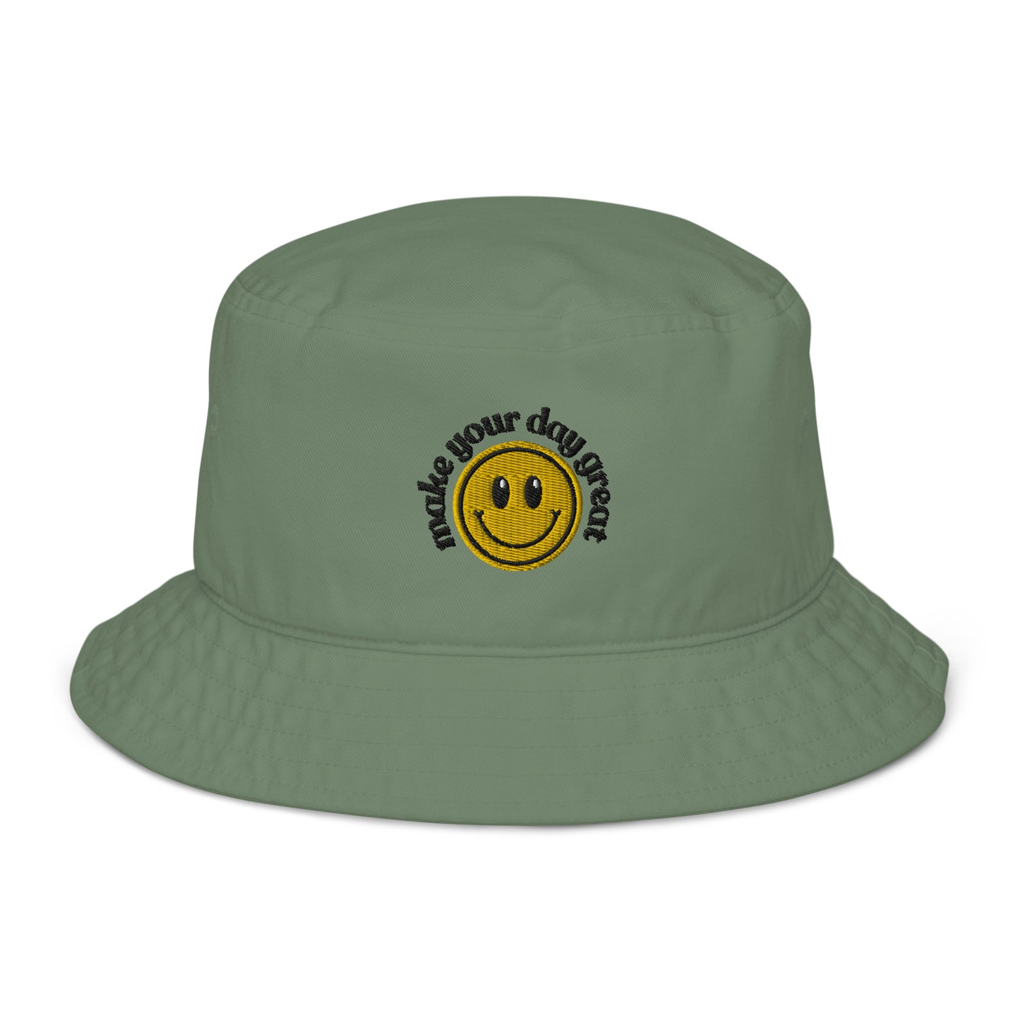 smiley bucket hat