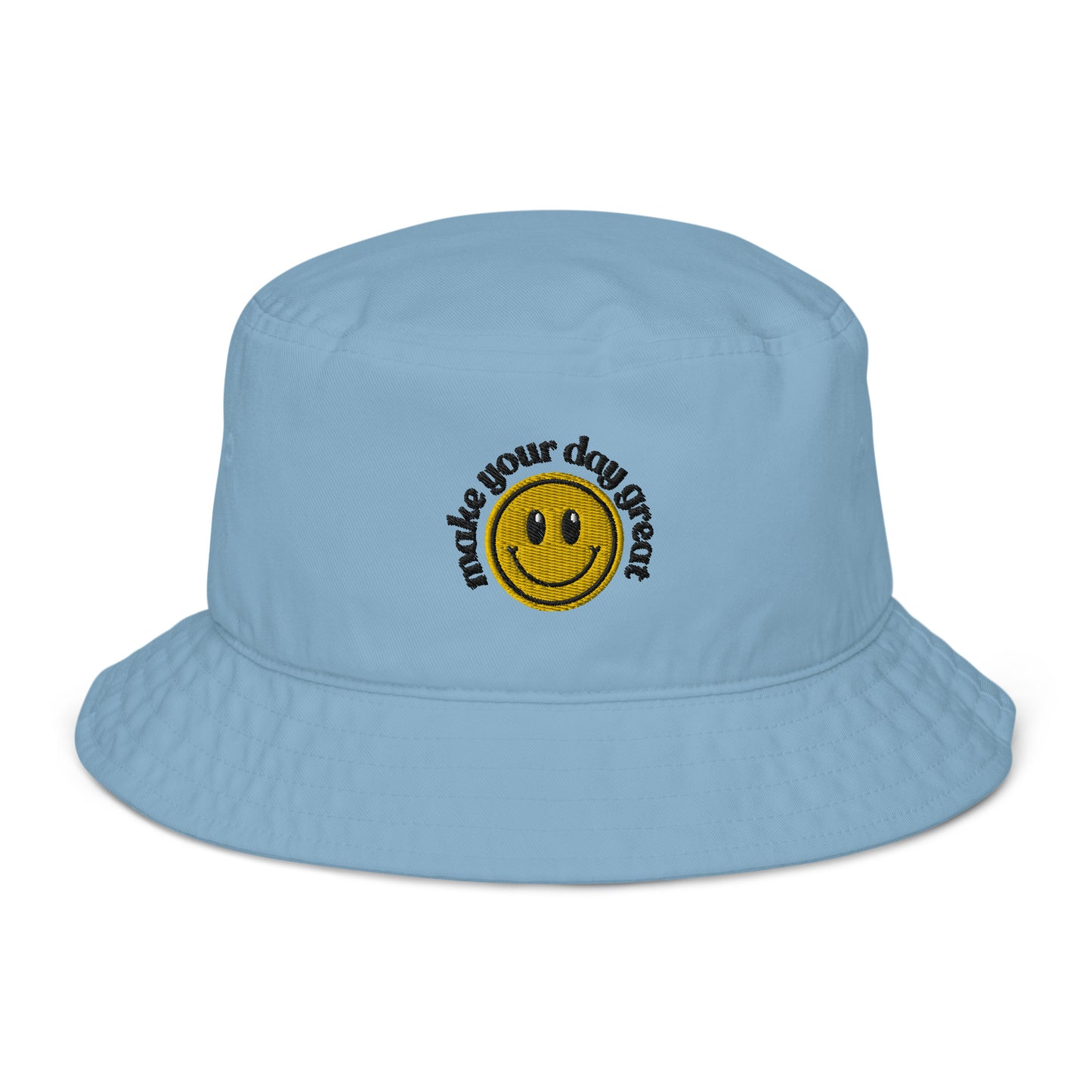 smiley bucket hat