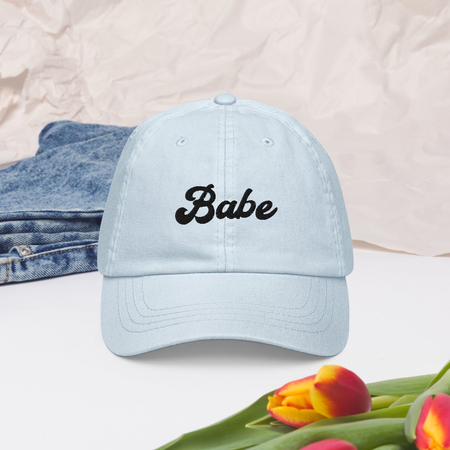 babe pastel baseball hat