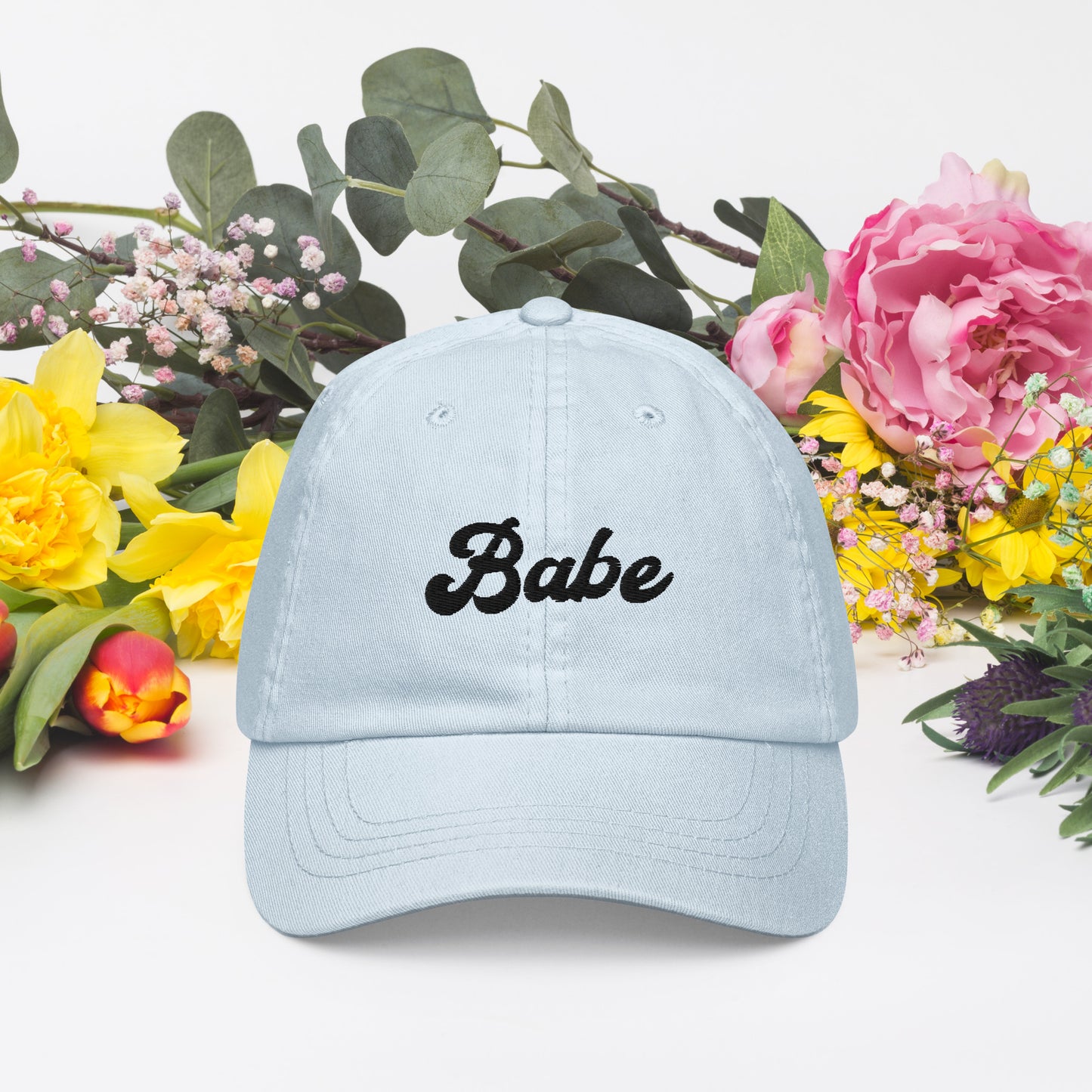 babe pastel baseball hat