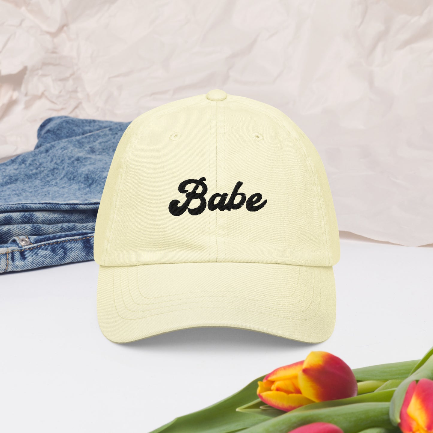 babe pastel baseball hat