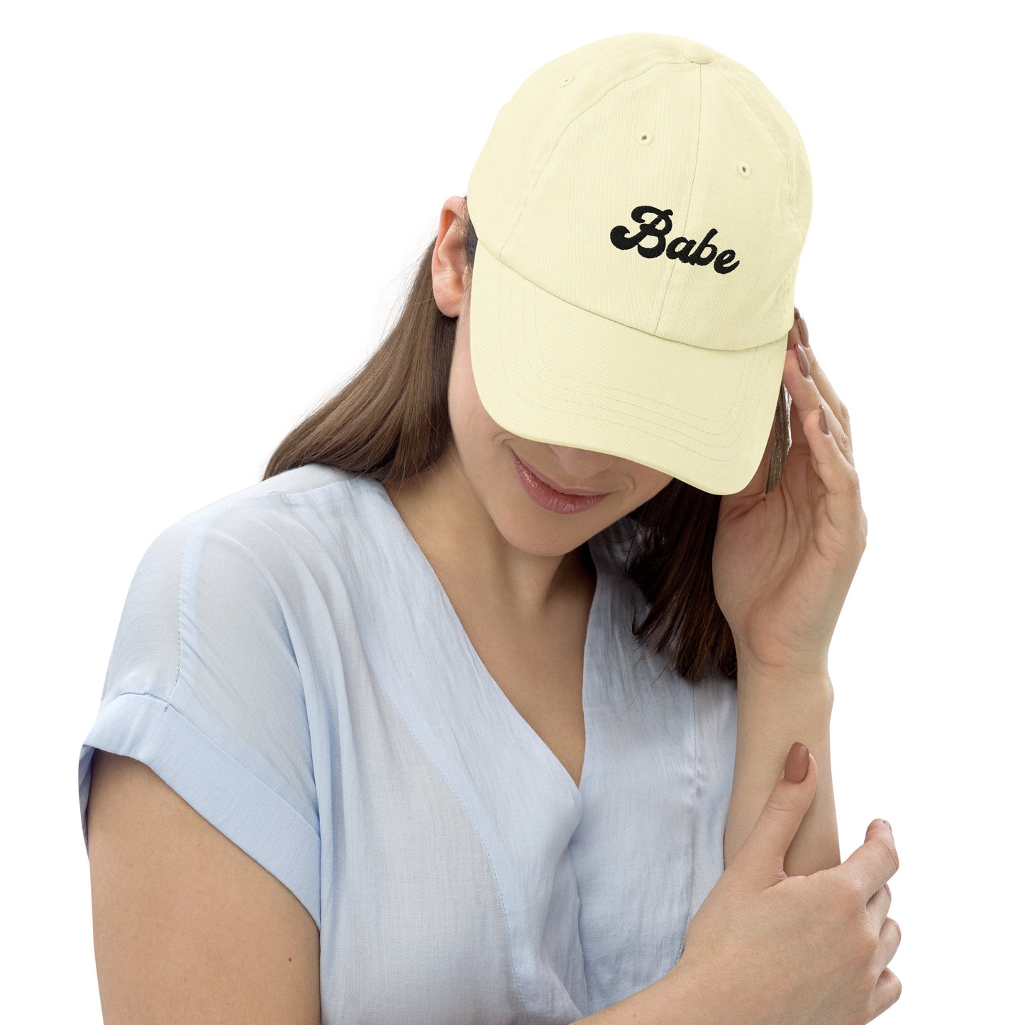 babe pastel baseball hat