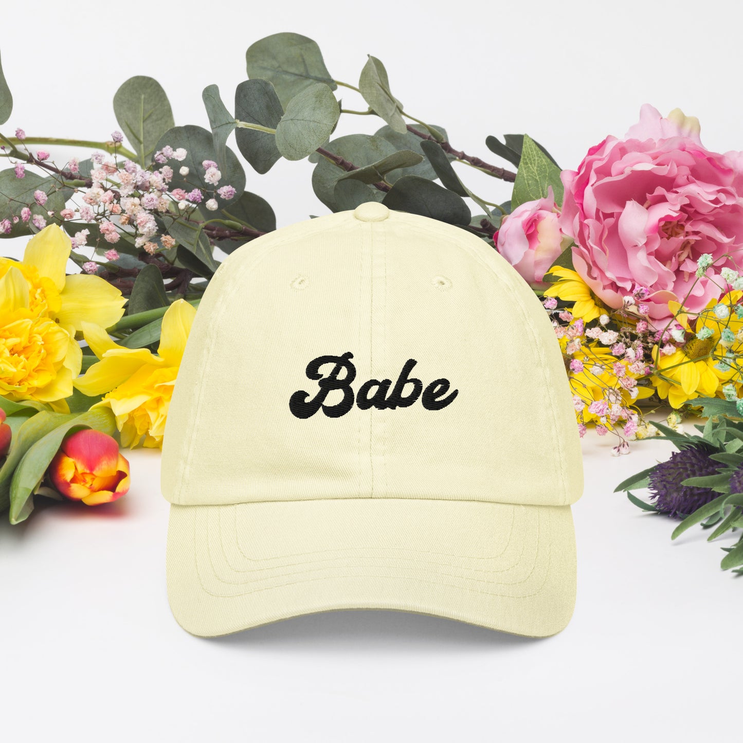 babe pastel baseball hat