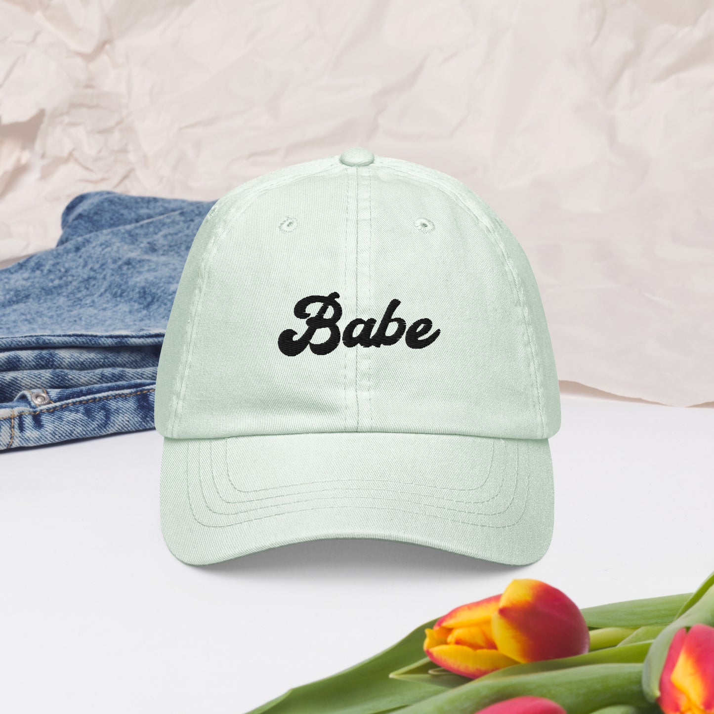 babe pastel baseball hat