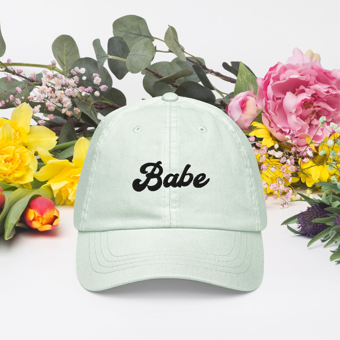 babe pastel baseball hat