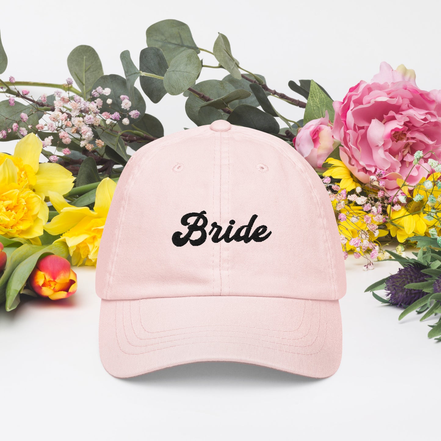 bride pastel baseball hat