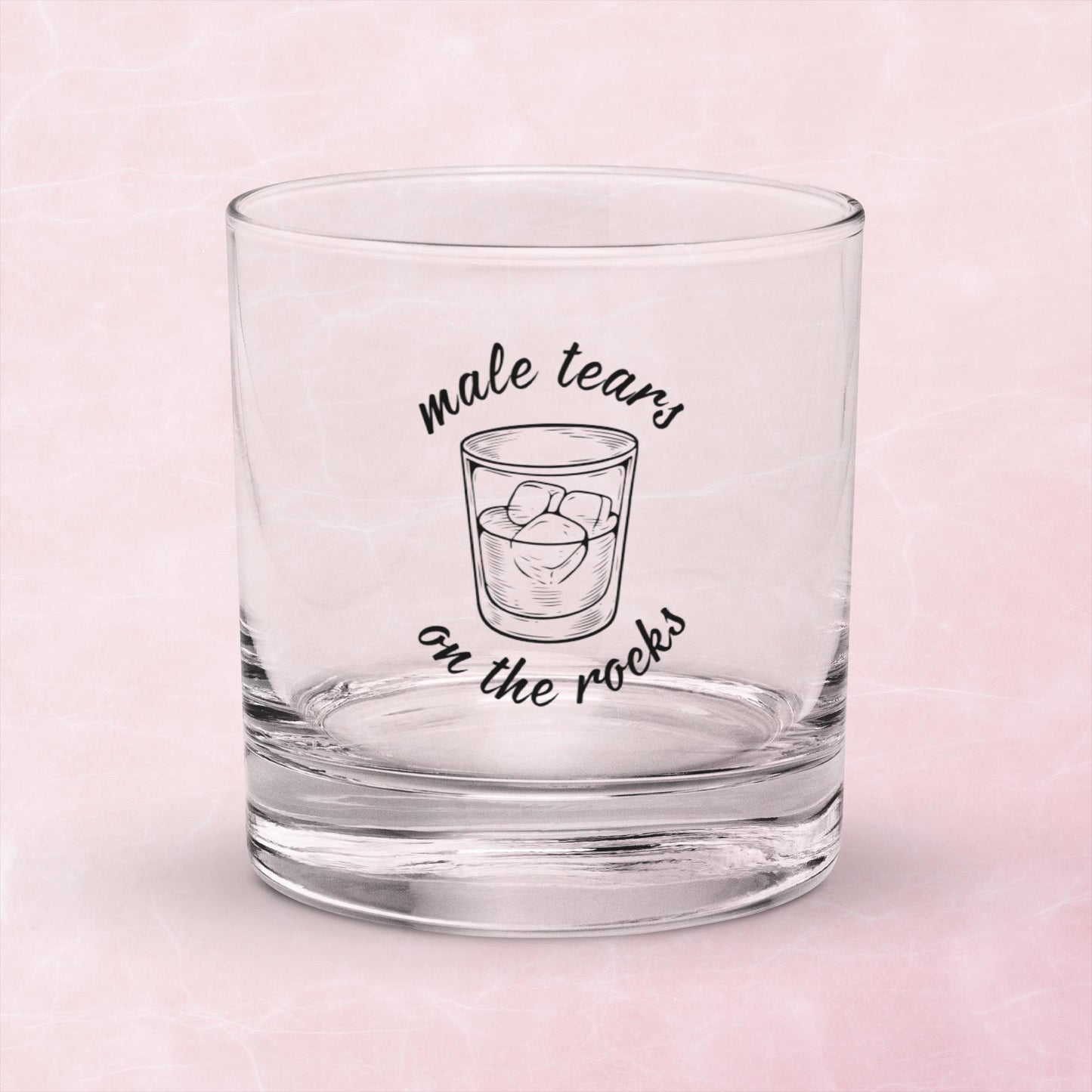 male tears glass (10.5 oz.)