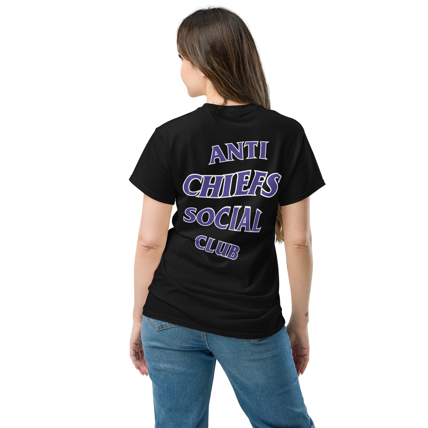 anti chiefs social club t shirt (unisex)