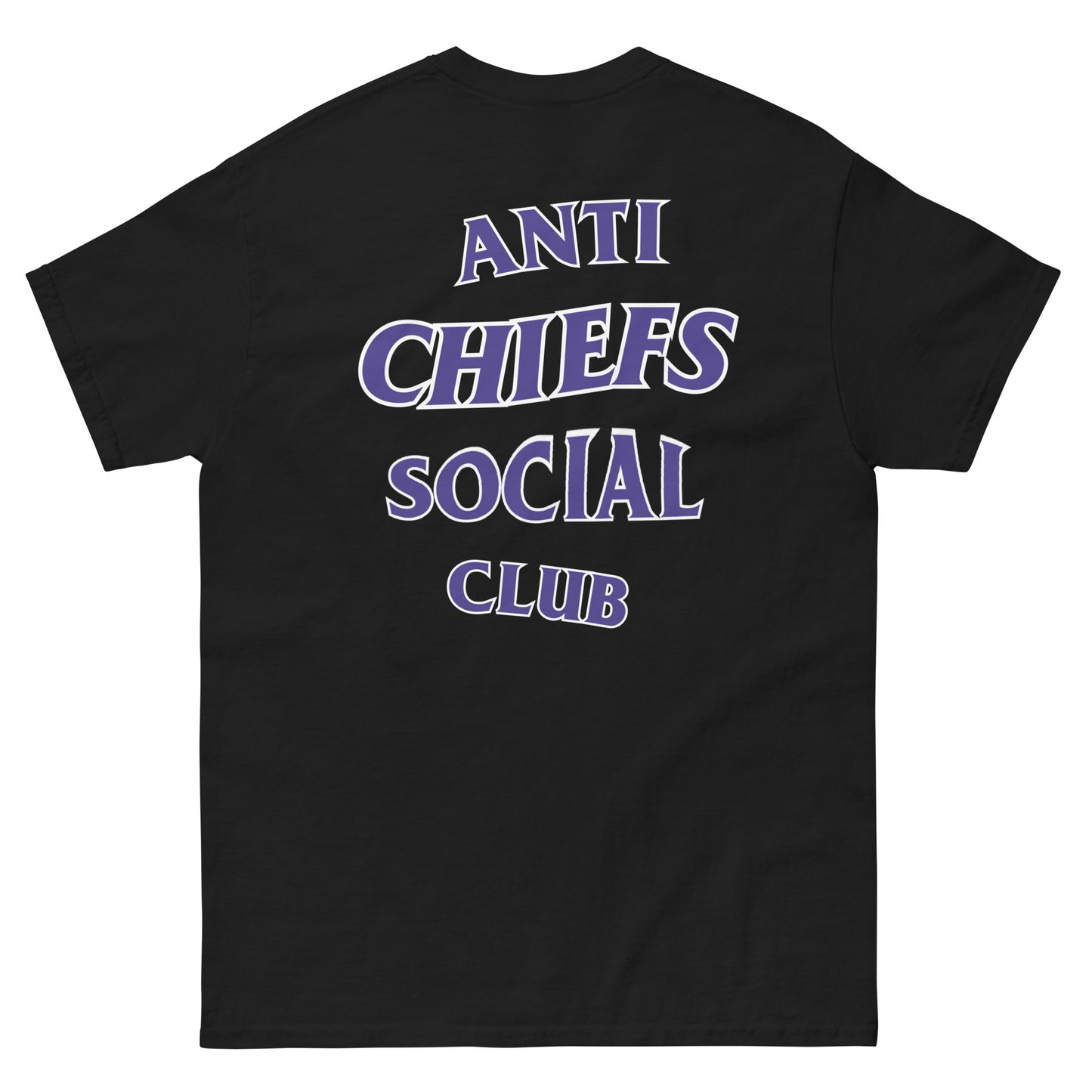 anti chiefs social club t shirt (unisex)