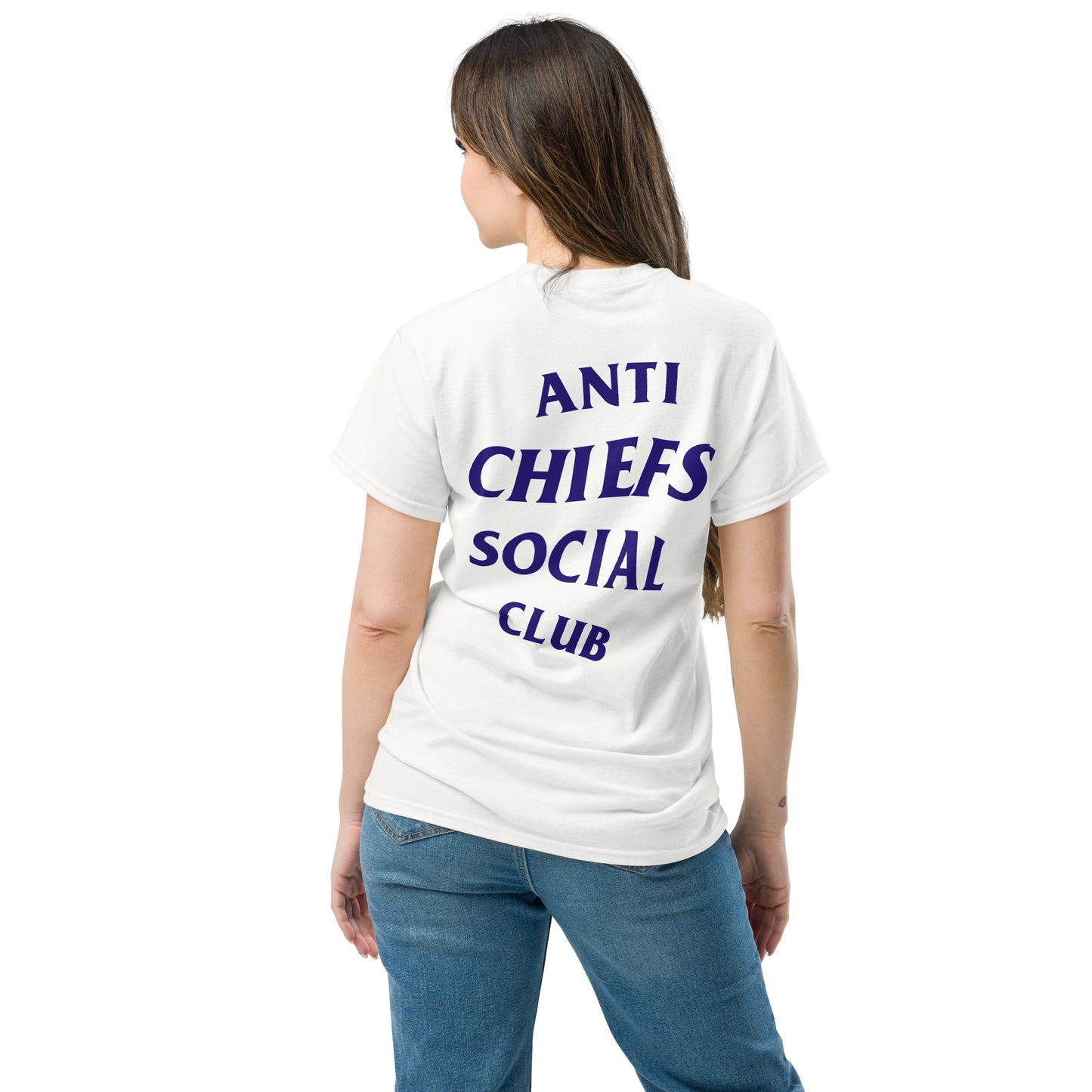 anti chiefs social club t shirt (unisex)