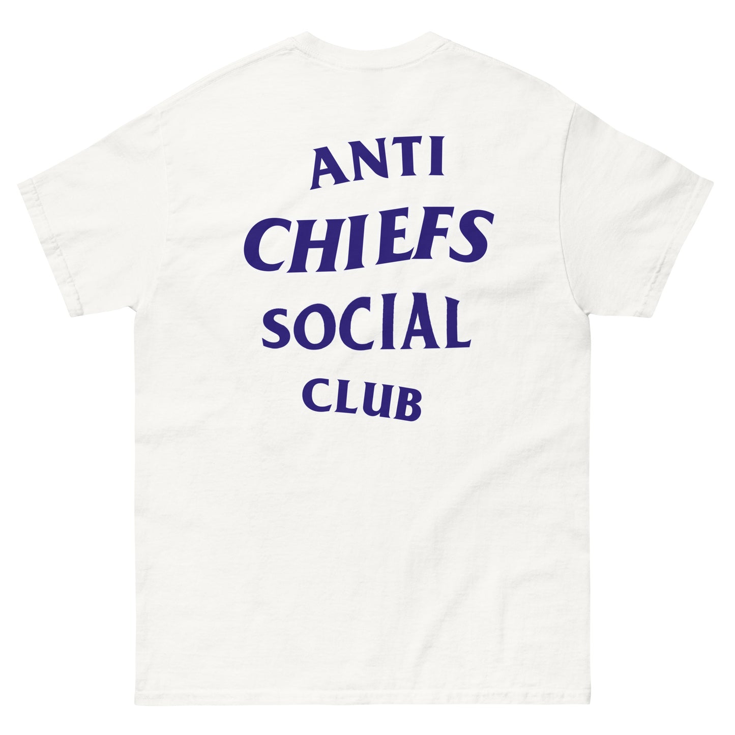 anti chiefs social club t shirt (unisex)