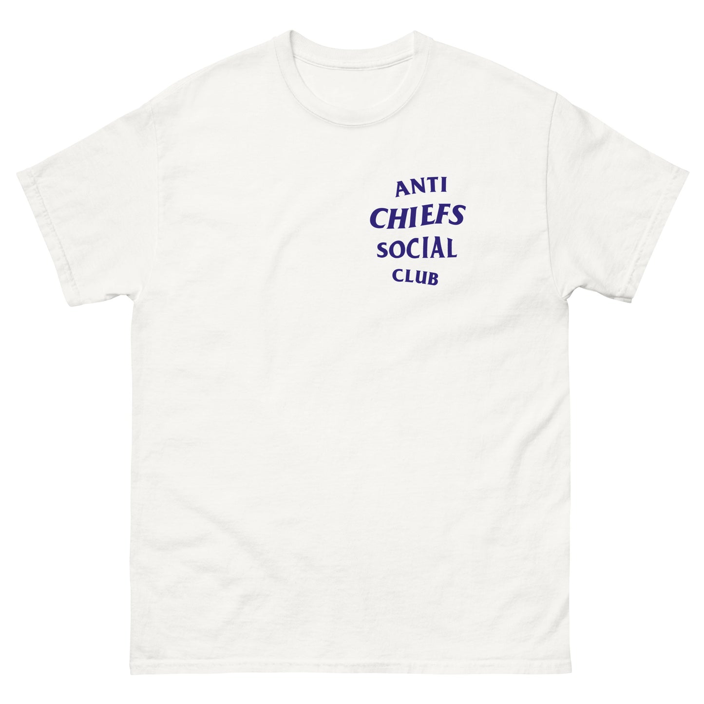 anti chiefs social club t shirt (unisex)