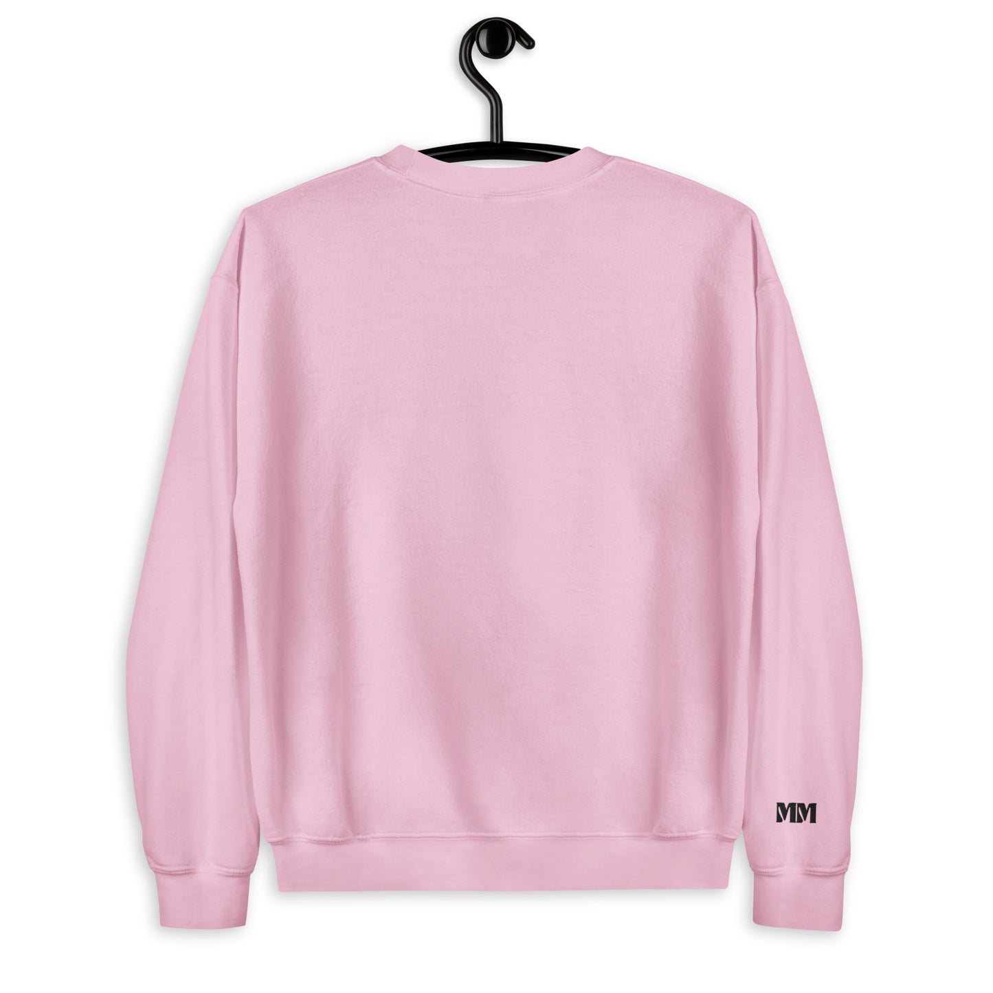 pink melted smiley sweatshirt