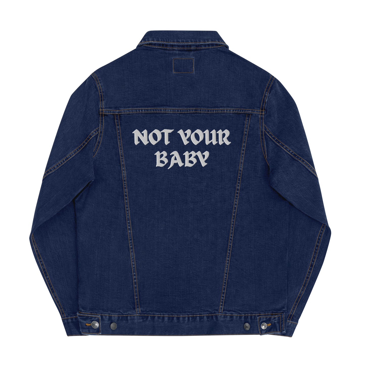 not your baby denim jacker