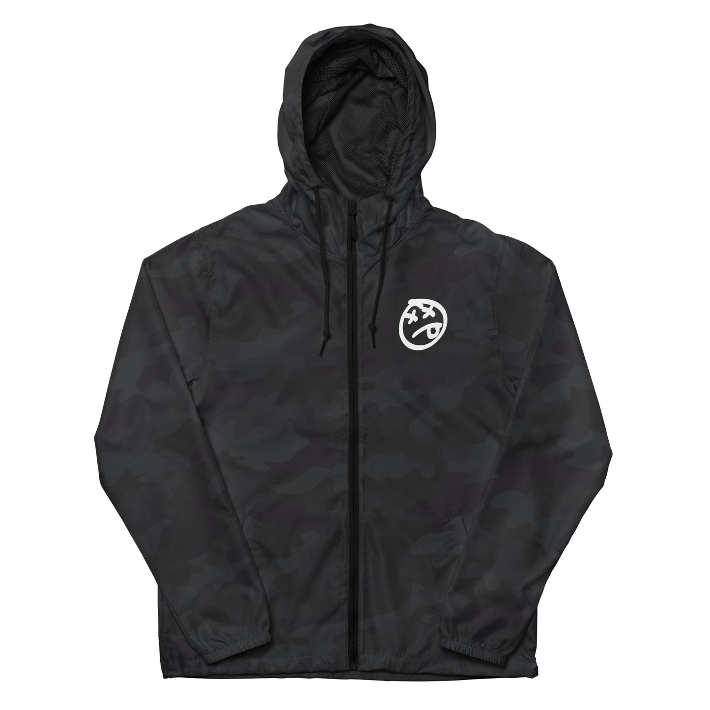 LA graffiti lightweight zip up windbreaker (unisex)