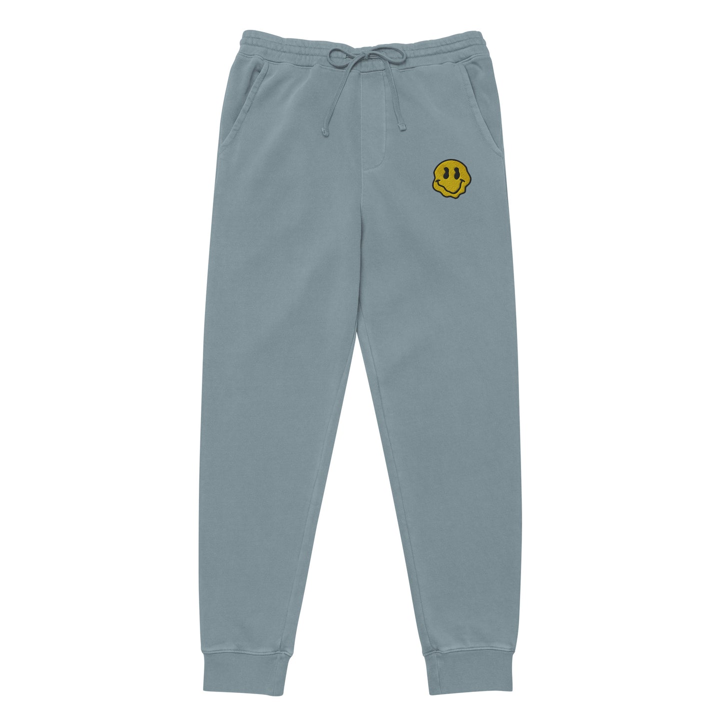 droopy smile pigment-dyed sweatpants