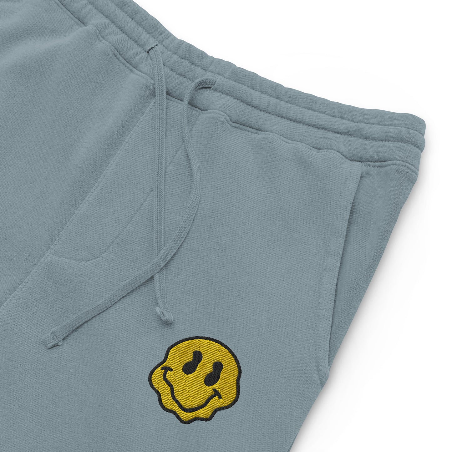 droopy smile pigment-dyed sweatpants