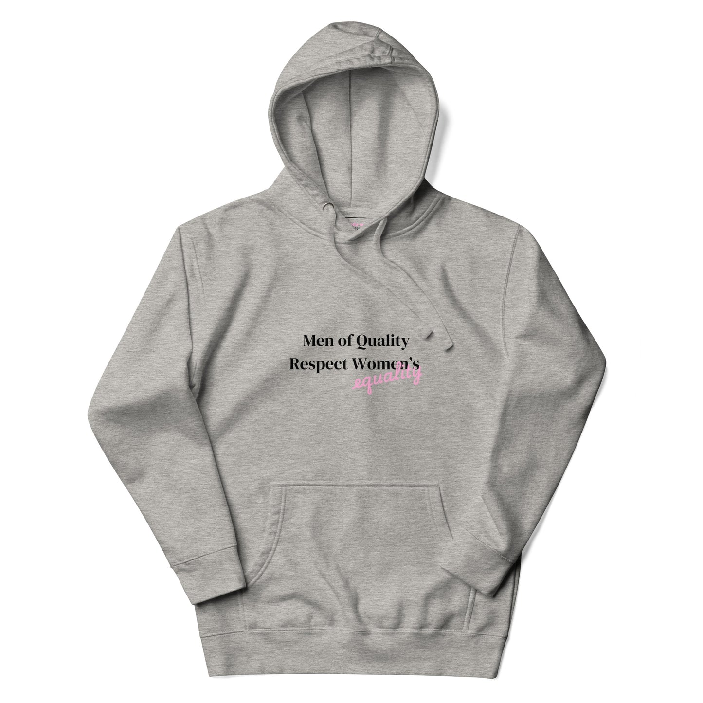 men of quality hoodie (unisex)