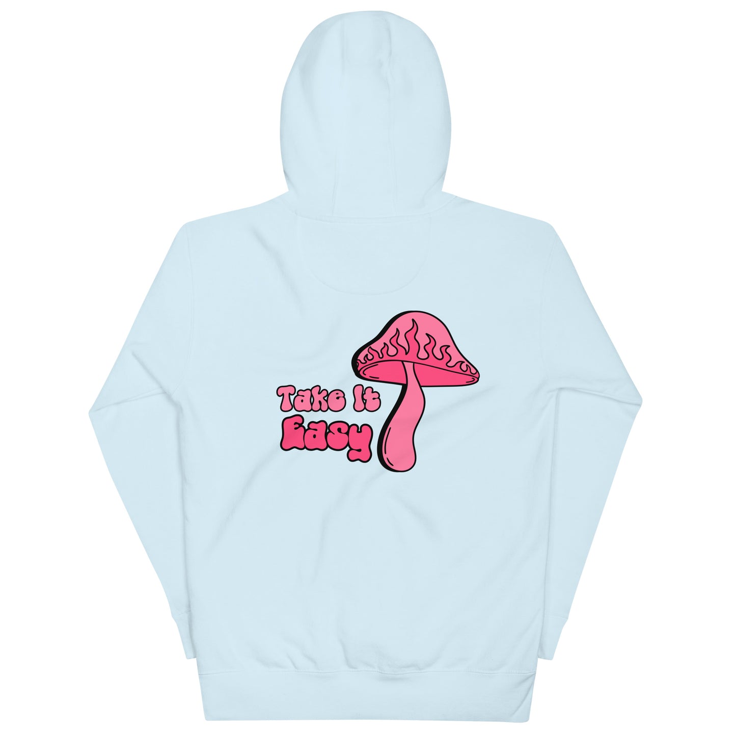 take it easy mushroom hoodie