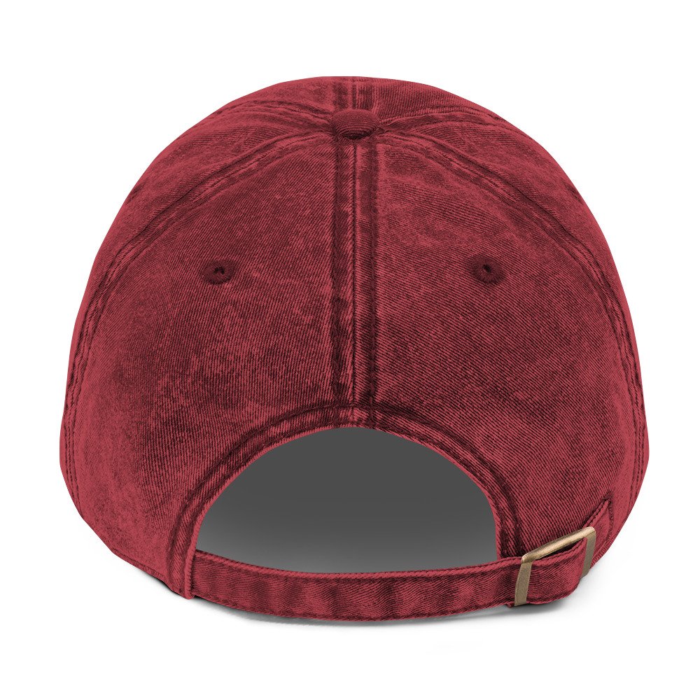 NOT YOUR BABY VINTAGE CAP-66883A1D013ED_Maroon