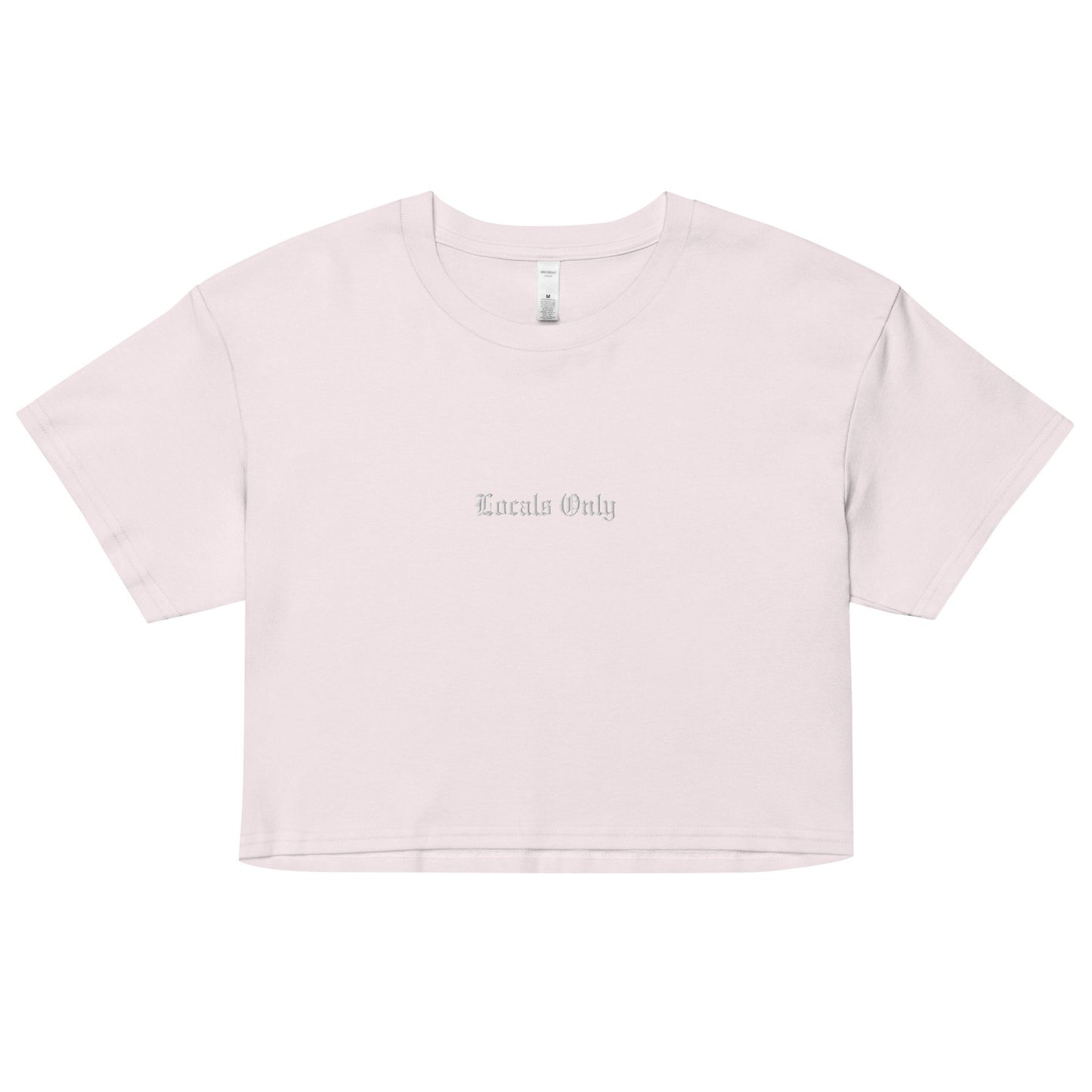 LOCALS ONLY EMBROIDERED CROP TOP-6687A35733D8E_White-XL