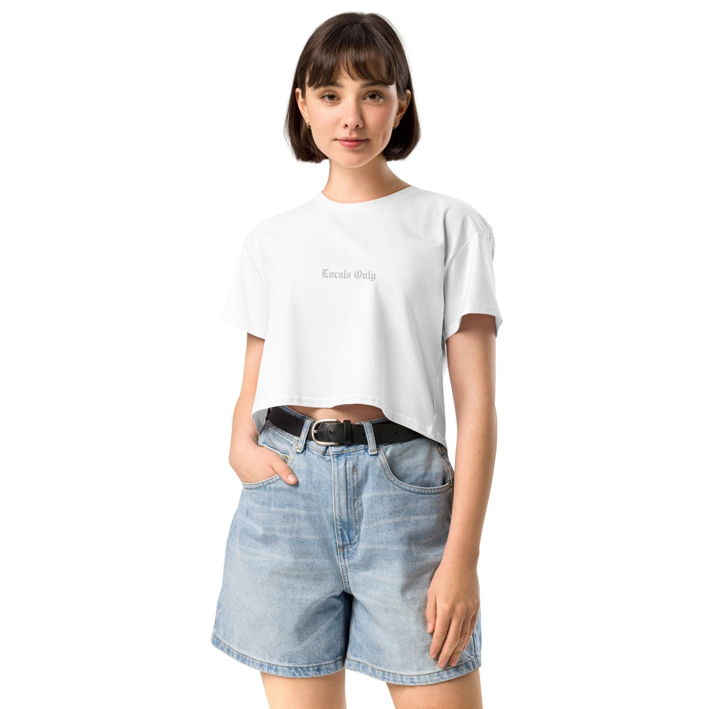 LOCALS ONLY EMBROIDERED CROP TOP-6687A35733D8E_White-XL