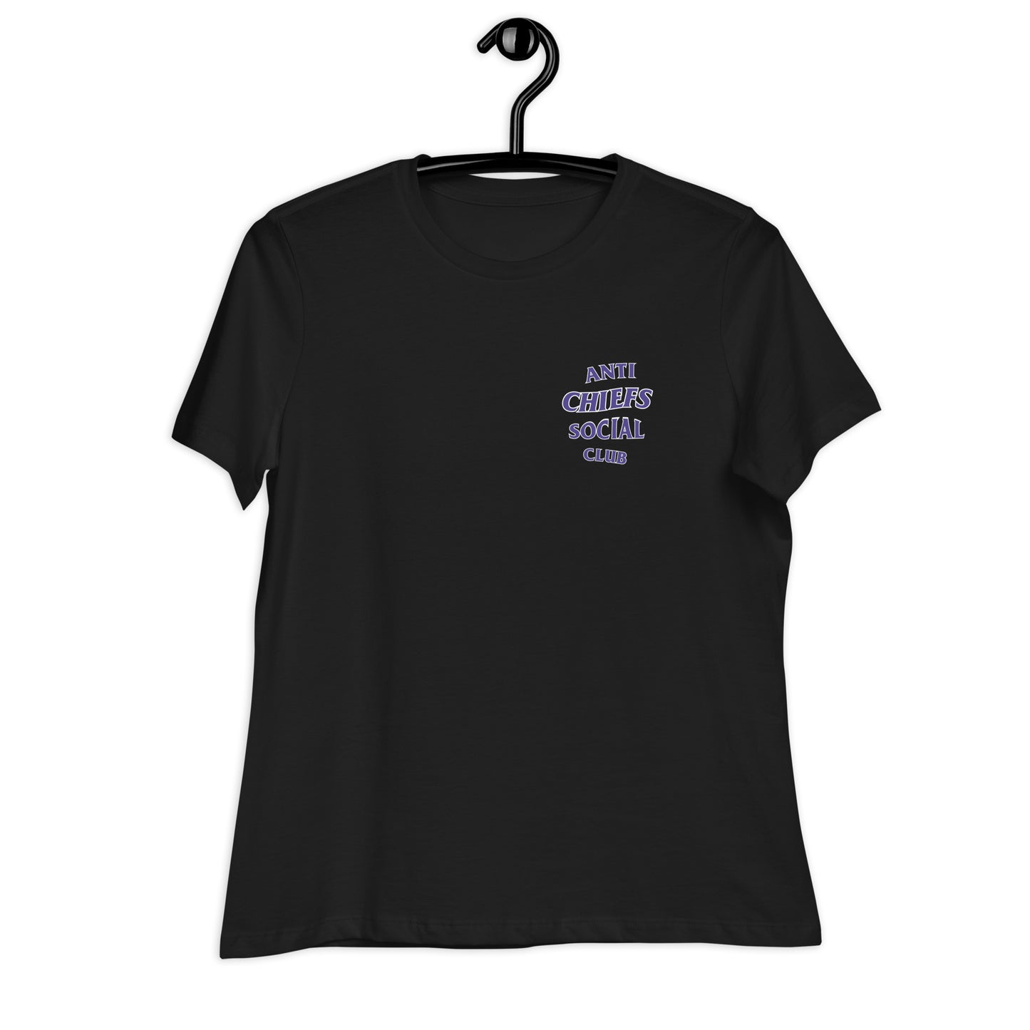 anti chiefs social club women's  t-shirt